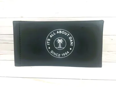 Custom Logo Faux Leather Sunglasses Case: Corporate Gift