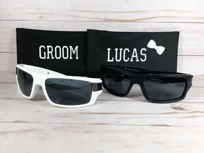 Engraved Sunglasses: Personalized Wedding, Sports, & Event Gift