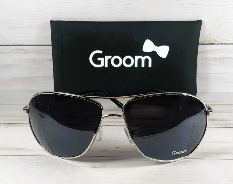 Wedding Sunglasses for all your wedding party and guests. Free Personalization.