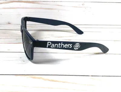 Personalized Soccer Sunglasses: Team Name & Ball Design