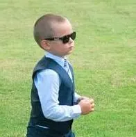 Personalized Black Wayfarer Sunglasses. Custom Name, Age 2 to 8.